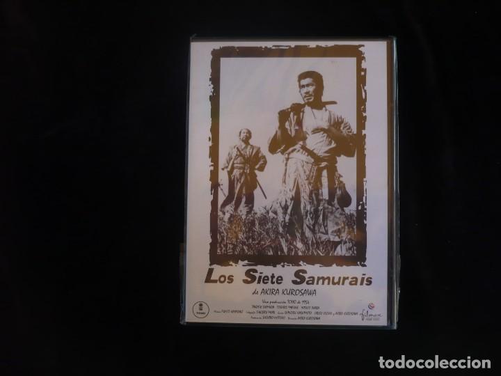 LOS SIETE SAMURAIS DE AKIRA KUROSAWA - DVD NUEVO PRECINTADO (Cine - Películas - DVD)