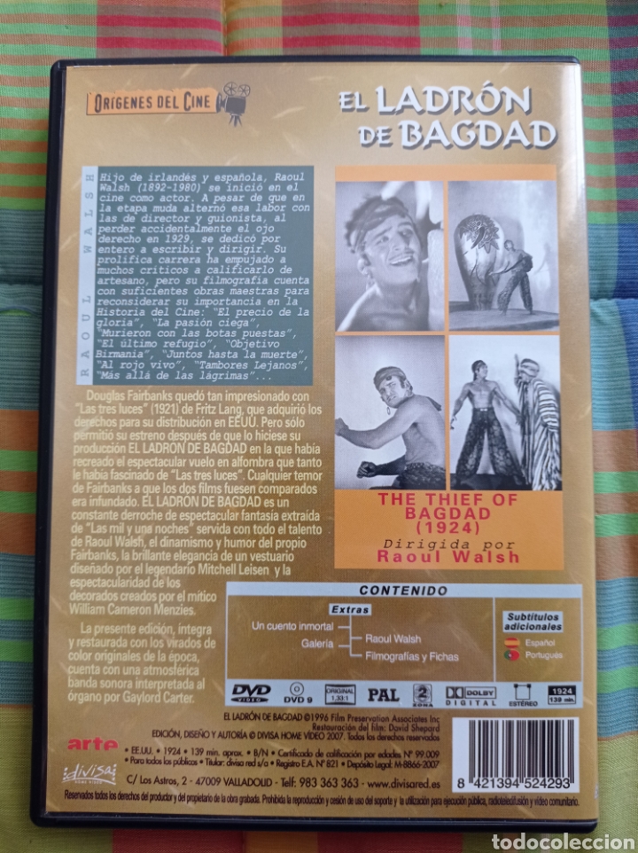 Cine: El ladrón de Bagdad (1924) EDICION ESPECIAL COLECCIONISTA - Foto 4 - 312367438