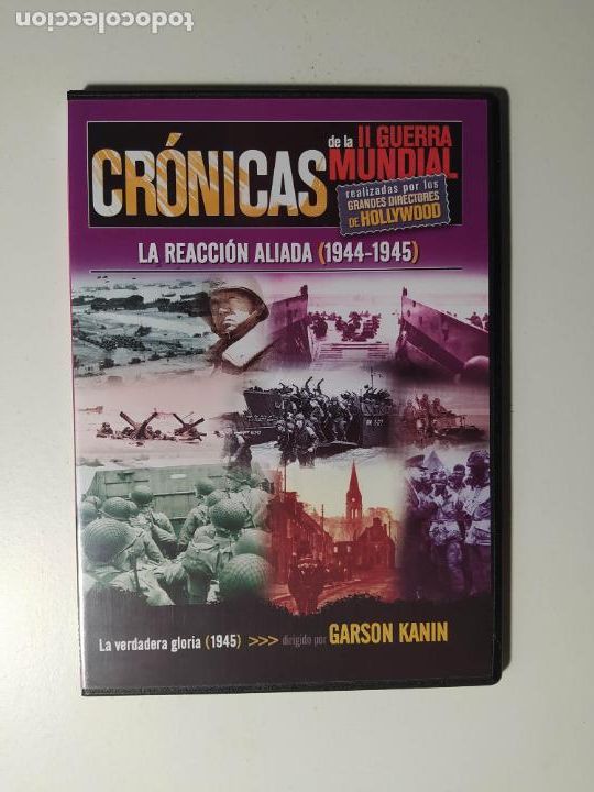 Kino: CRONICAS DE LA II GUERRA MUNDIAL. LA REACCI&Oacute;N ALIADA 1944-1945. DVD. TDKV16B