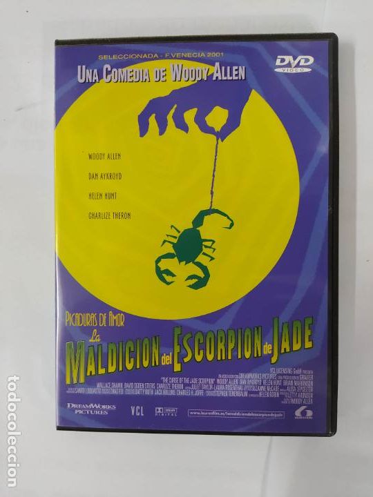 Cine: LA MALDICI&Oacute;N DEL ESCORPI&Oacute;N DE JADE. Woody Allen. DVD. TDKV16C