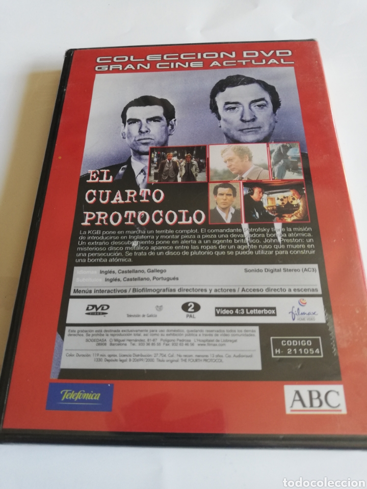 Cine: El cuarto protocolo Dvd PRECINTADO - Foto 2