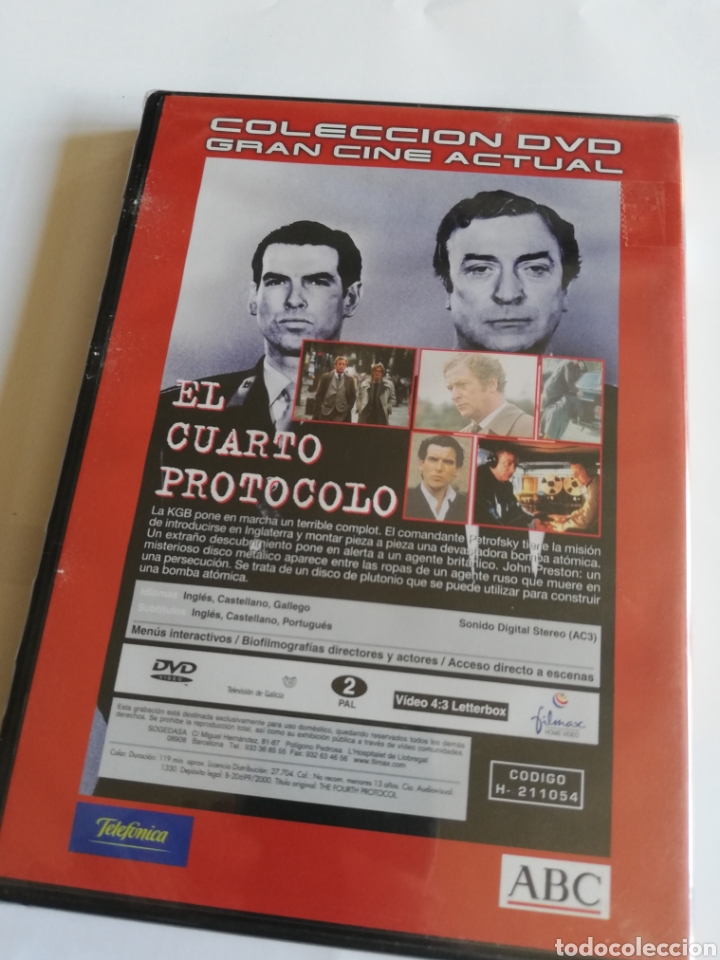 Cine: El cuarto protocolo Dvd PRECINTADO - Foto 2