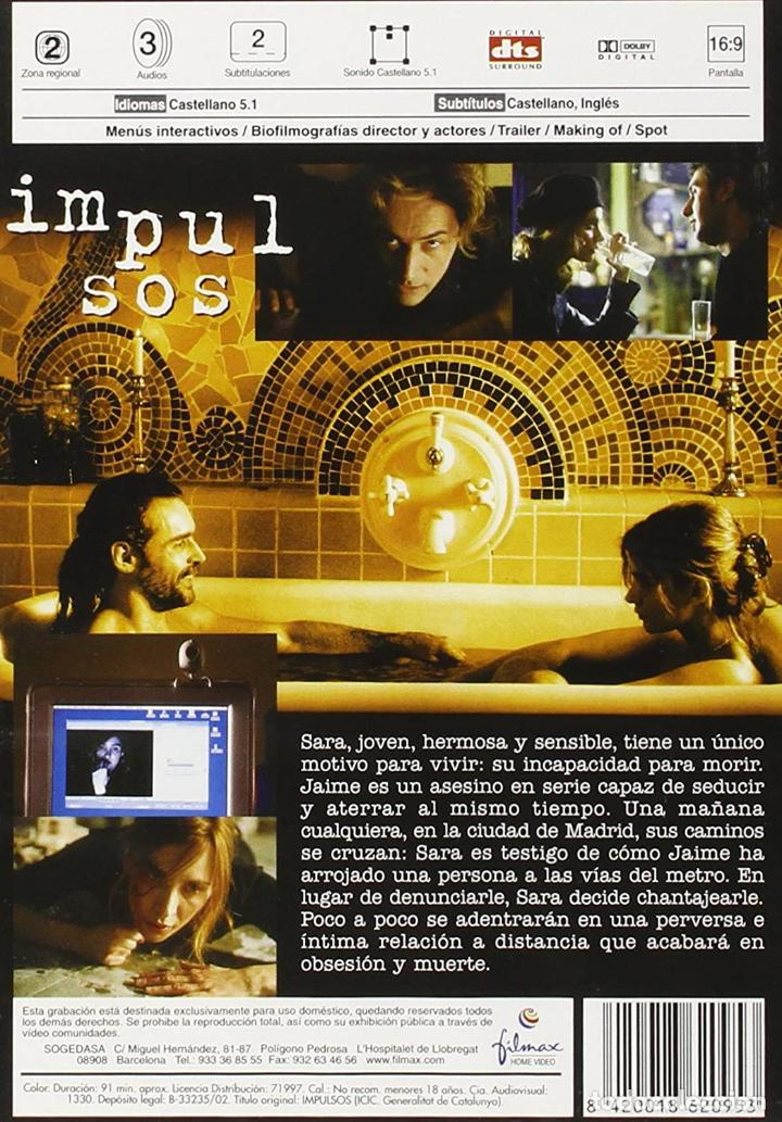 Cine: IMPULSOS - DVD - Foto 2