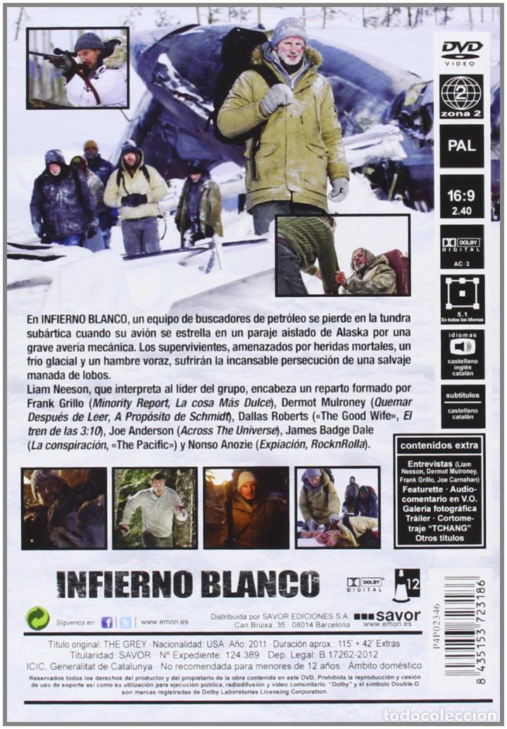 Cine: INFIERNO BLANCO - DVD - Foto 2