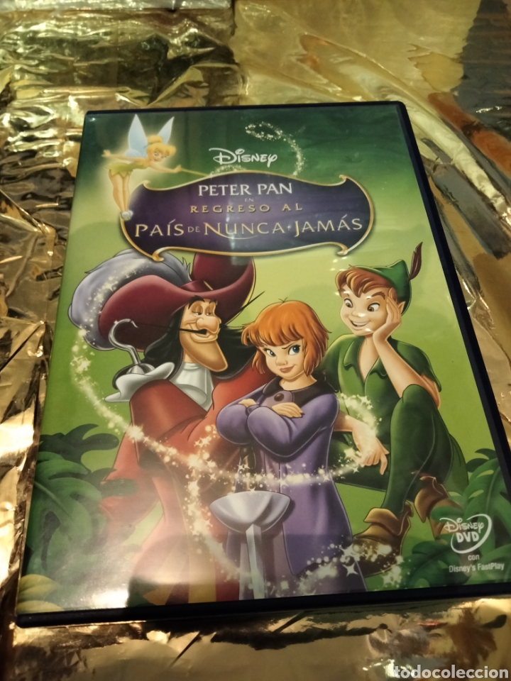 Cine: Peter pan en regreso al pa&iacute;s de nunca jam&aacute;s dvd -4