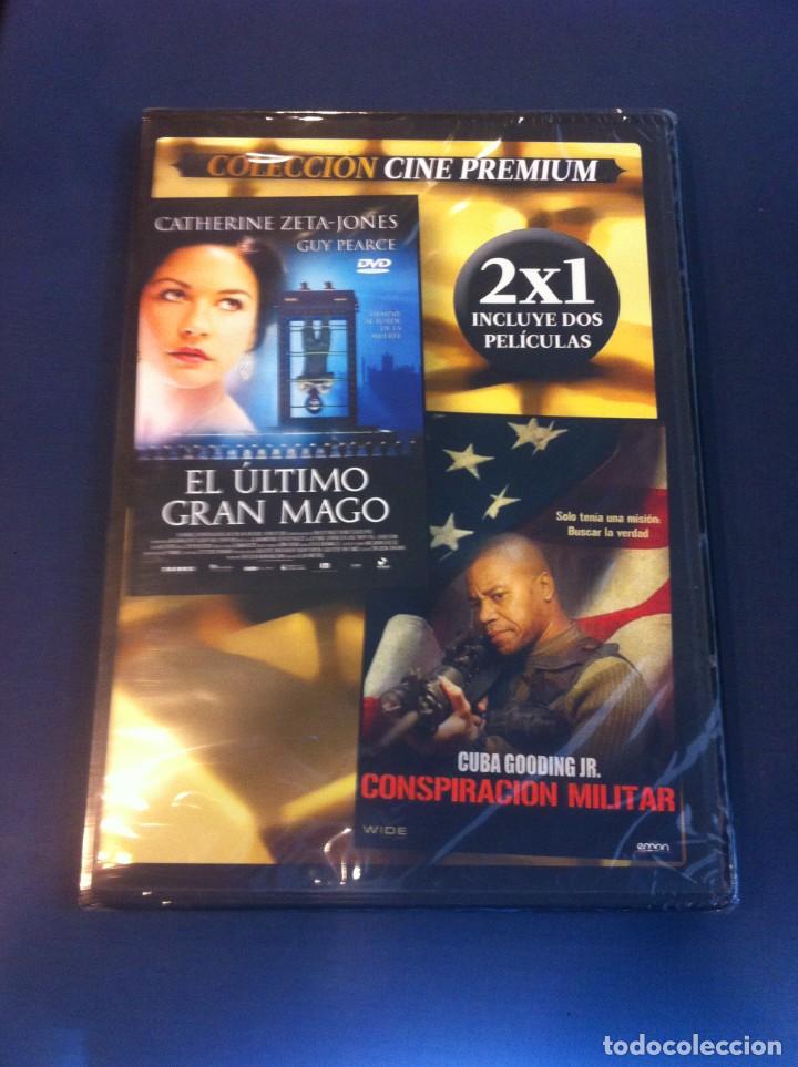 Cine: DVD (PRECINTADO) CINE PREMIUM. CONSPIRACI&Oacute;N MILITAR. EL &Uacute;LTIMO GRAN MAGO.
