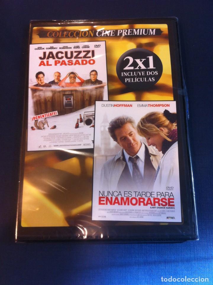 Cine: DVD (PRECINTADO) CINE PREMIUM. JACUZZI AL PASADO. NUNCA ES TARDE PARA ENAMORARSE.
