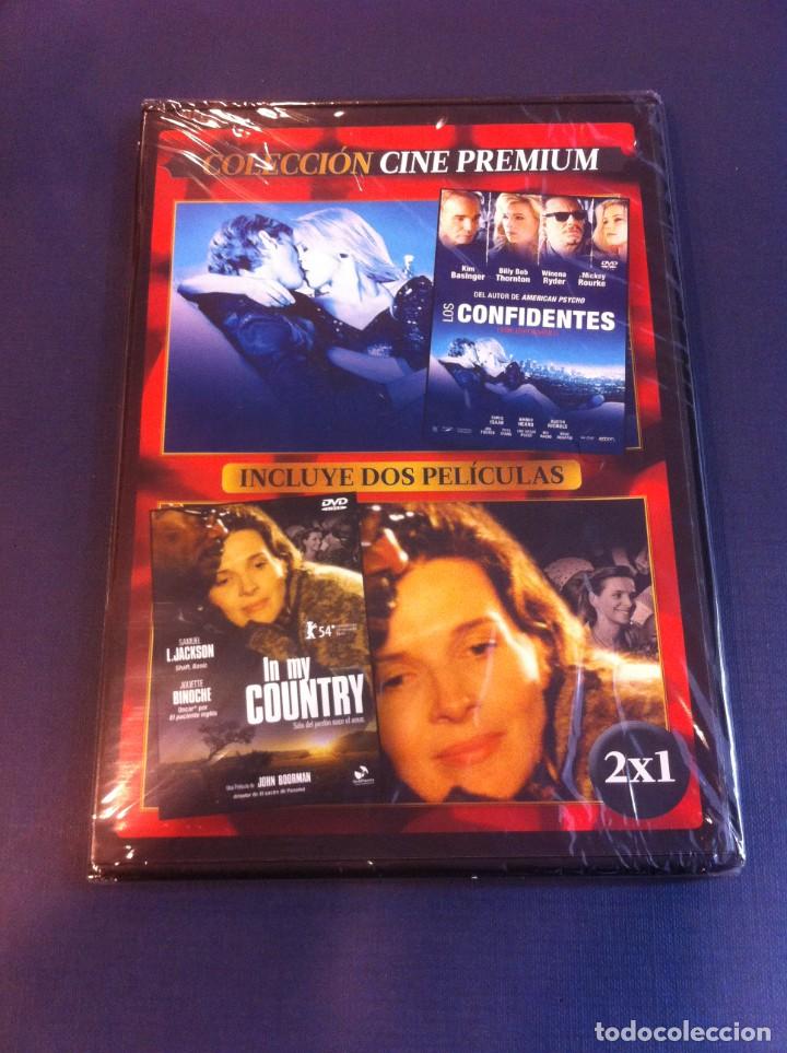 Cine: DVD (PRECINTADO) CINE PREMIUM. LOS CONFIDENTES. IN MY COUNTRY