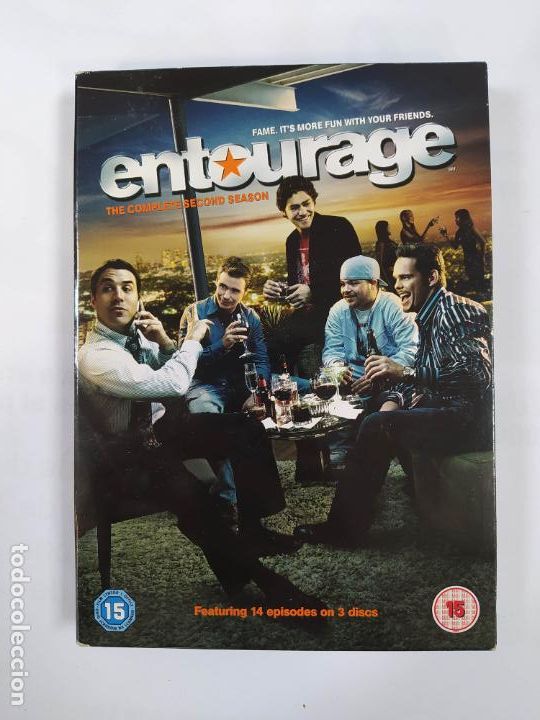 Cinema: ENTOURAGE (El sequito) SEGUNDA TEMPORADA. THE COMPLETE SECOND SEASON. DVD. TDKV16C