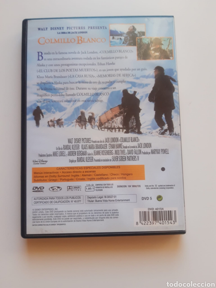 Cine: Colmillo blanco DVD - Foto 2