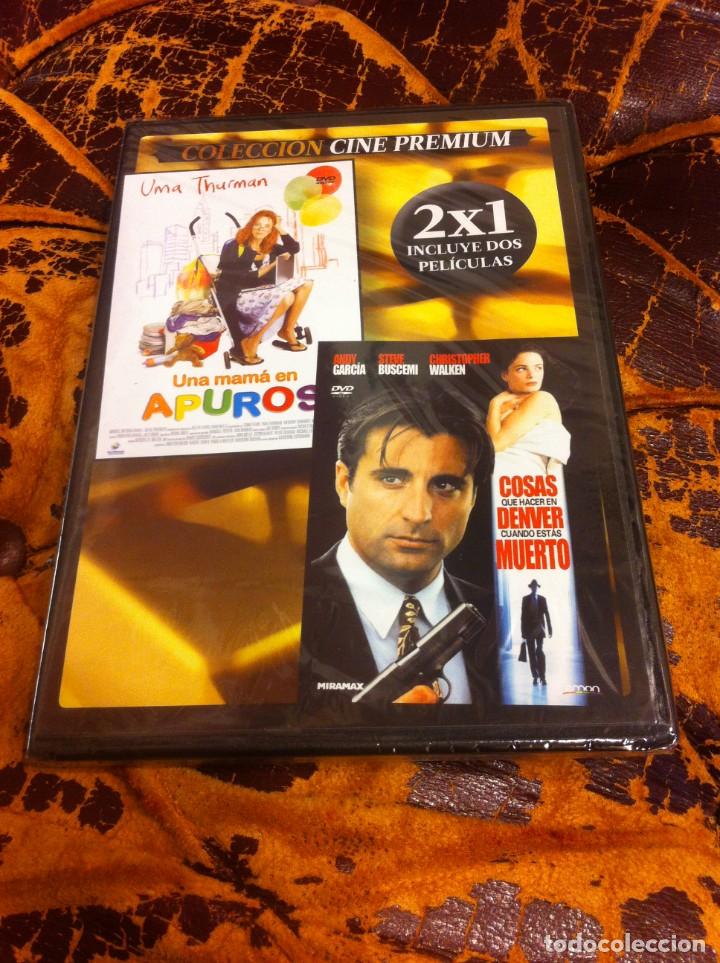 Cine: DVD (PRECINTADO) CINE PREMIUM. UNA MAM&Aacute; EN APUROS. COSAS QUE HACER EN DENVER CUANDO EST&Aacute;S MUERTO