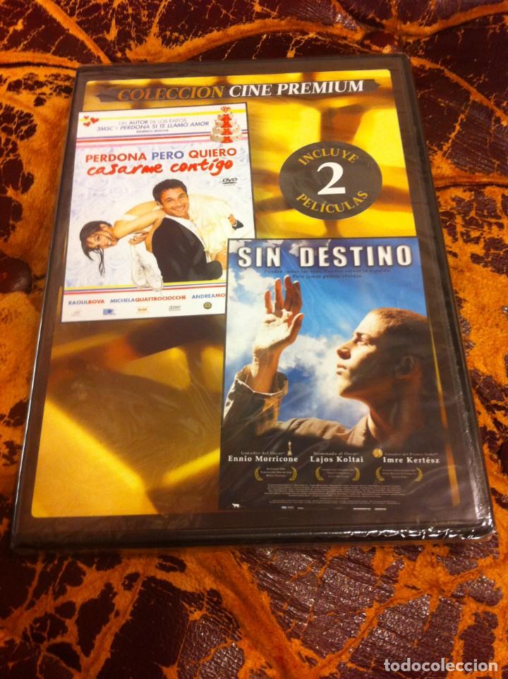 Cinema: DVD (PRECINTADO) CINE PREMIUM. PERDONA PERO QUIERO CASARME CONTIGO. SIN DESTINO