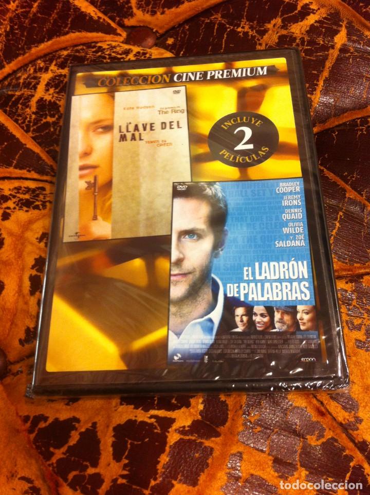 Cine: DVD (PRECINTADO) CINE PREMIUM. EL LADR&Oacute;N DE PALABRAS. LA LLAVE DEL MAL.