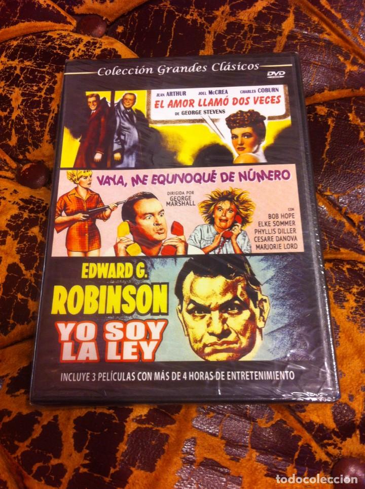 Cinema: DVD (PRECINTADO) COLECCI&Oacute;N GRANDES CL&Aacute;SICOS. 3 PEL&Iacute;CULAS.