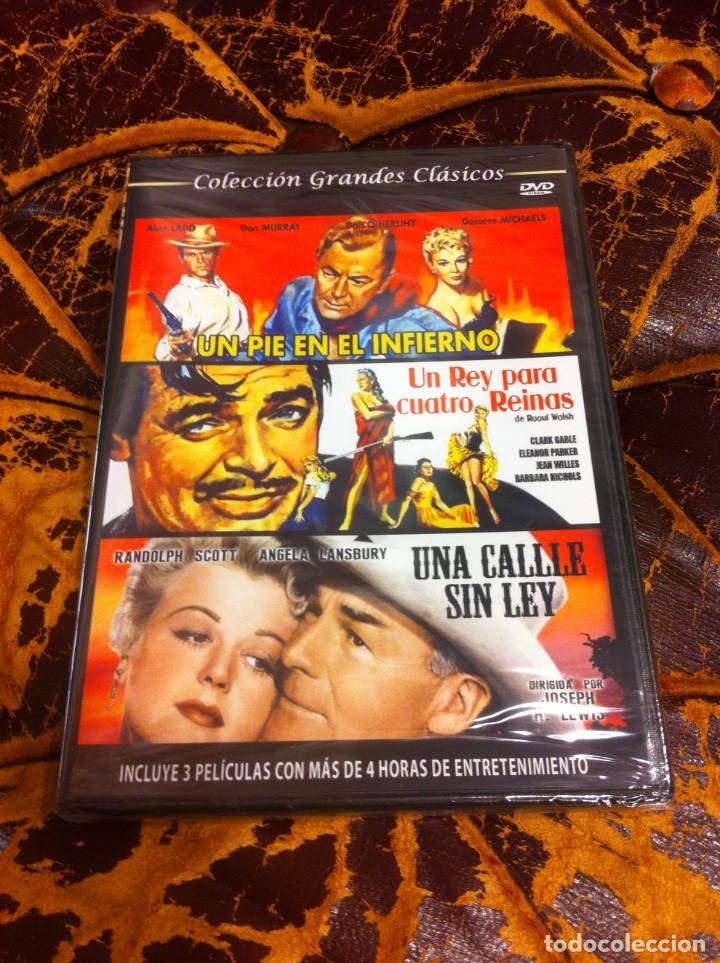 Cinema: DVD (PRECINTADO) COLECCI&Oacute;N GRANDES CL&Aacute;SICOS. 3 PEL&Iacute;CULAS.