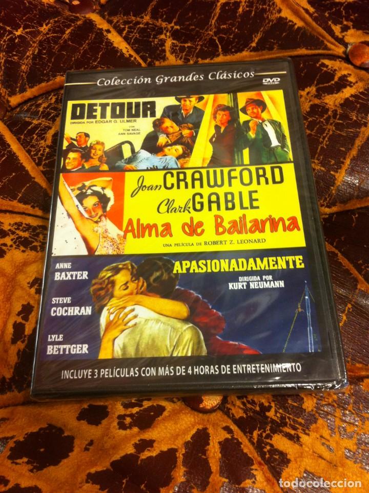 Cinema: DVD (PRECINTADO) COLECCI&Oacute;N GRANDES CL&Aacute;SICOS. 3 PEL&Iacute;CULAS.