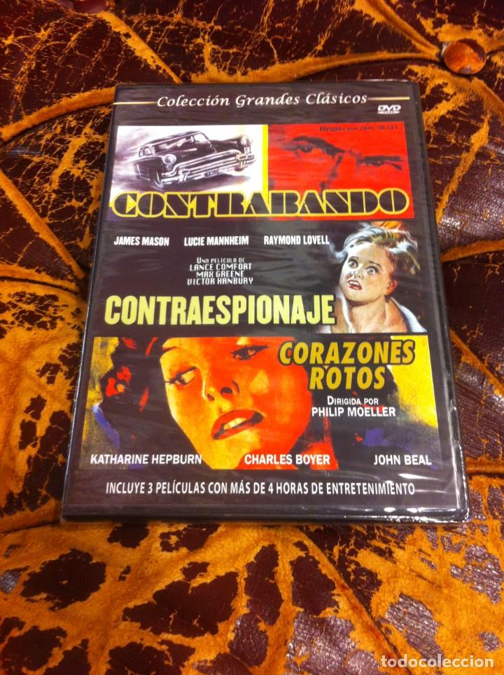 Cinema: DVD (PRECINTADO) COLECCI&Oacute;N GRANDES CL&Aacute;SICOS. 3 PEL&Iacute;CULAS.