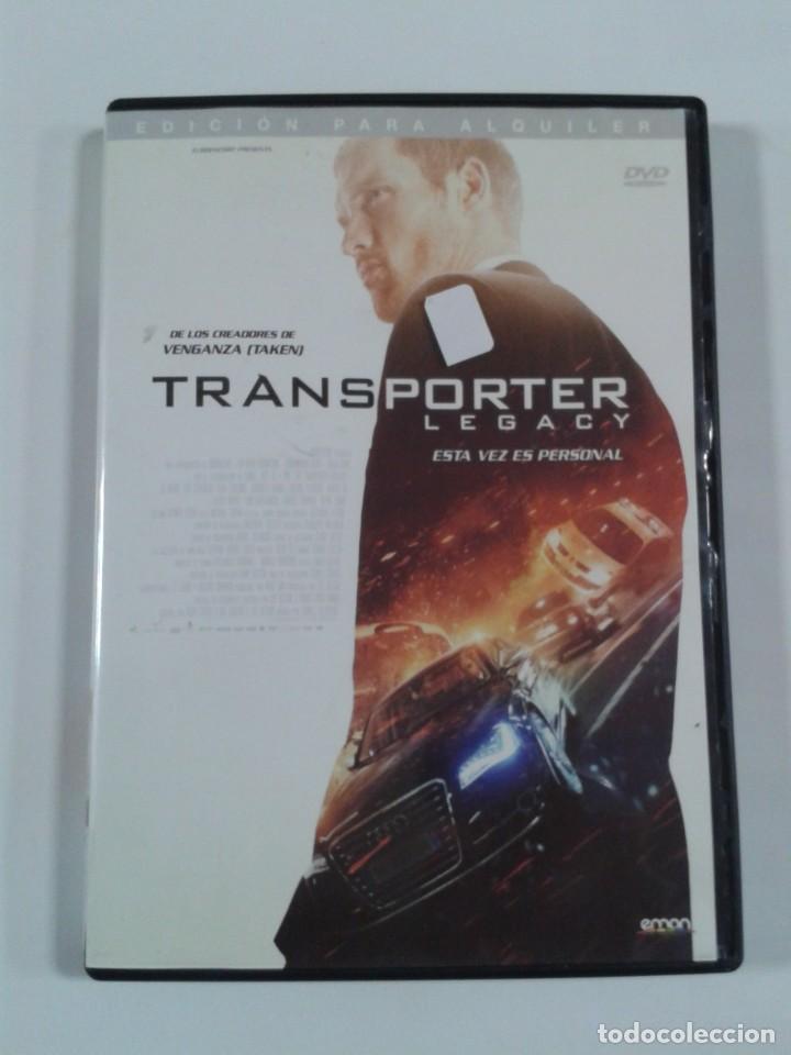 Cine: TRANSPORTER LEGACY. DVD+++