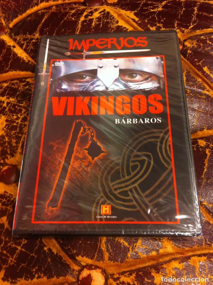 Cine: DVD (PRECINTADO) IMPERIOS. VIKINGOS. B&Aacute;RBAROS