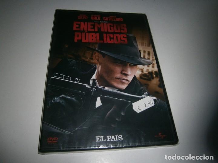 Cinema: ENEMIGOS PUBLICOS DVD NUEVO PRECINTADO JOHNNY DEEP CHRISTIAN BALE MARION COTILLARD