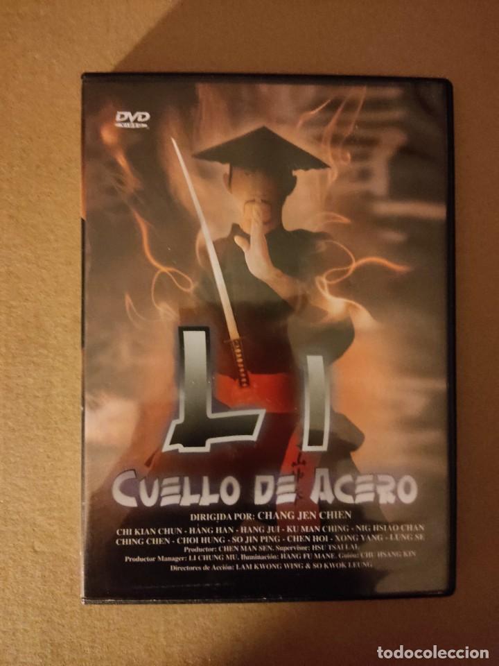 Cine: DVD CUELLO DE ACERO - ARTES MARCIALES - MAESTROS DEL KUNG FU - KIAN CHUN