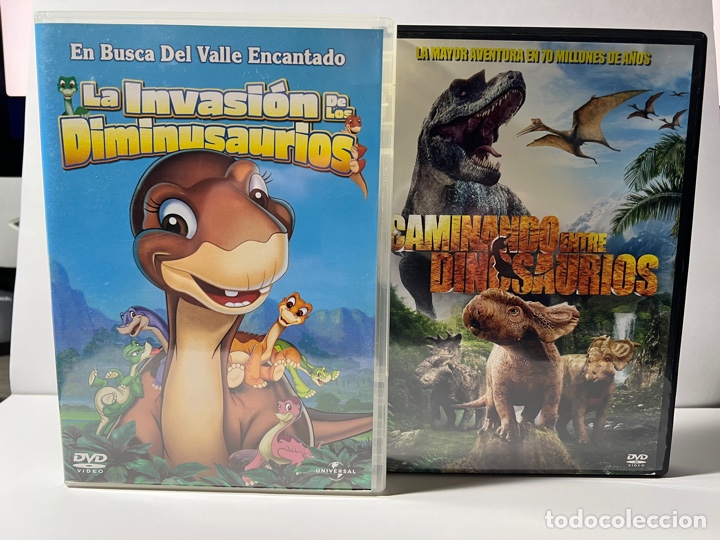 2 dvd - la de los dinosaurios - camina - Compra todocoleccion