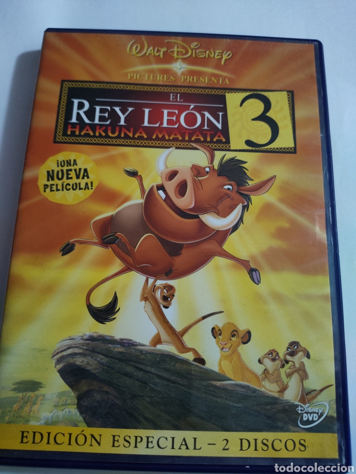 Cine: F824 el rey le&oacute;n 3 DVD SEGUNDAMANO