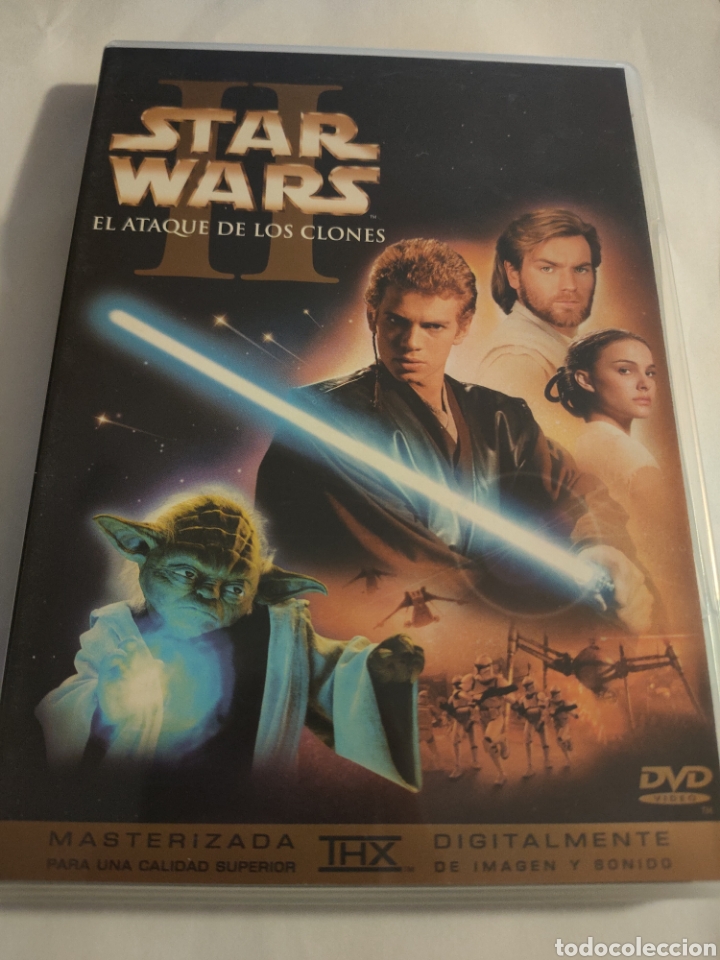 Cinema: S518 star wars el ataque de los clones DVD SEGUNDAMANO