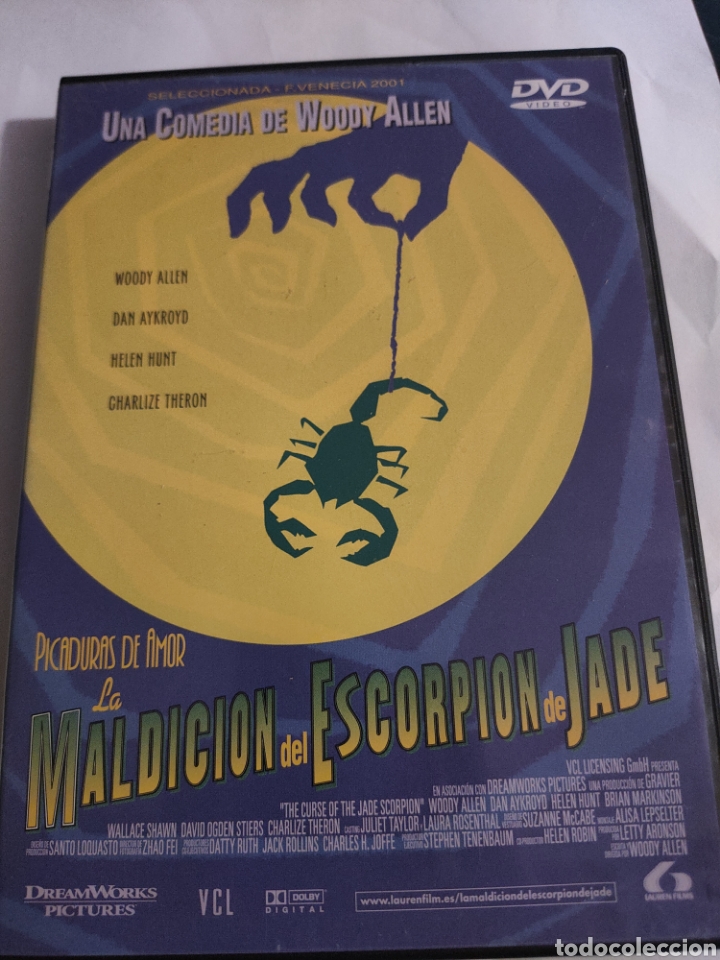 Cin&eacute;ma: S468 la maldici&oacute;n del escorpi&oacute;n de jade DVD SEGUNDAMANO