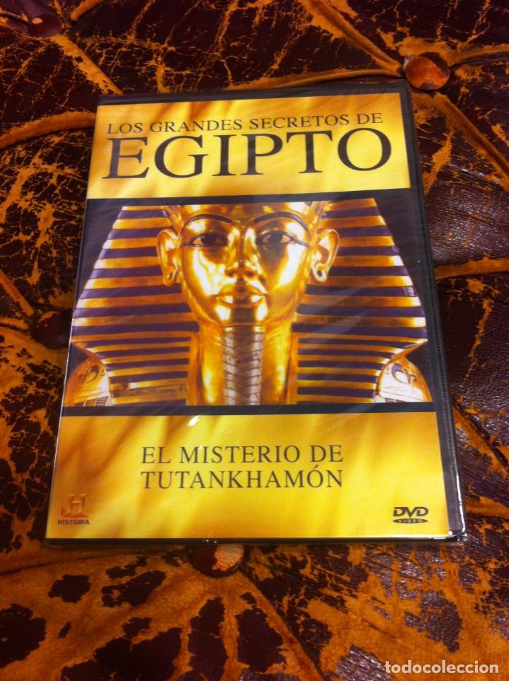 Cine: DVD (PRECINTADO) LOS GRANDES SECRETOS DE EGIPTO. EL MISTERIO DE TUTANKHAM&Oacute;N.