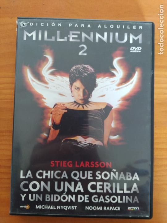 Cinema: DVD MILLENNIUM 2 - LA CHICA QUE SO&Ntilde;ABA CON UNA CERILLA Y UN BIDON... - EDICION DE ALQUILER (1C)