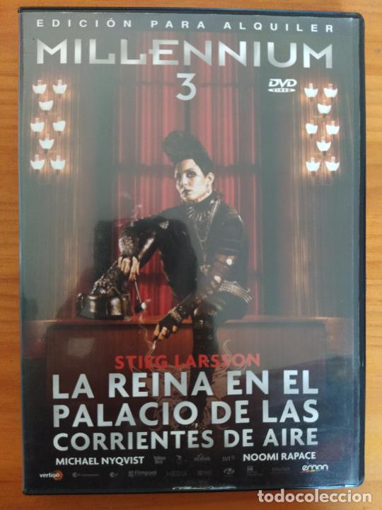 Cinema: DVD MILLENNIUM 3 -LA REINA EN EL PALACIO DE LAS CORRIENTES DE AIRE - EDICION DE ALQUILER (1T)