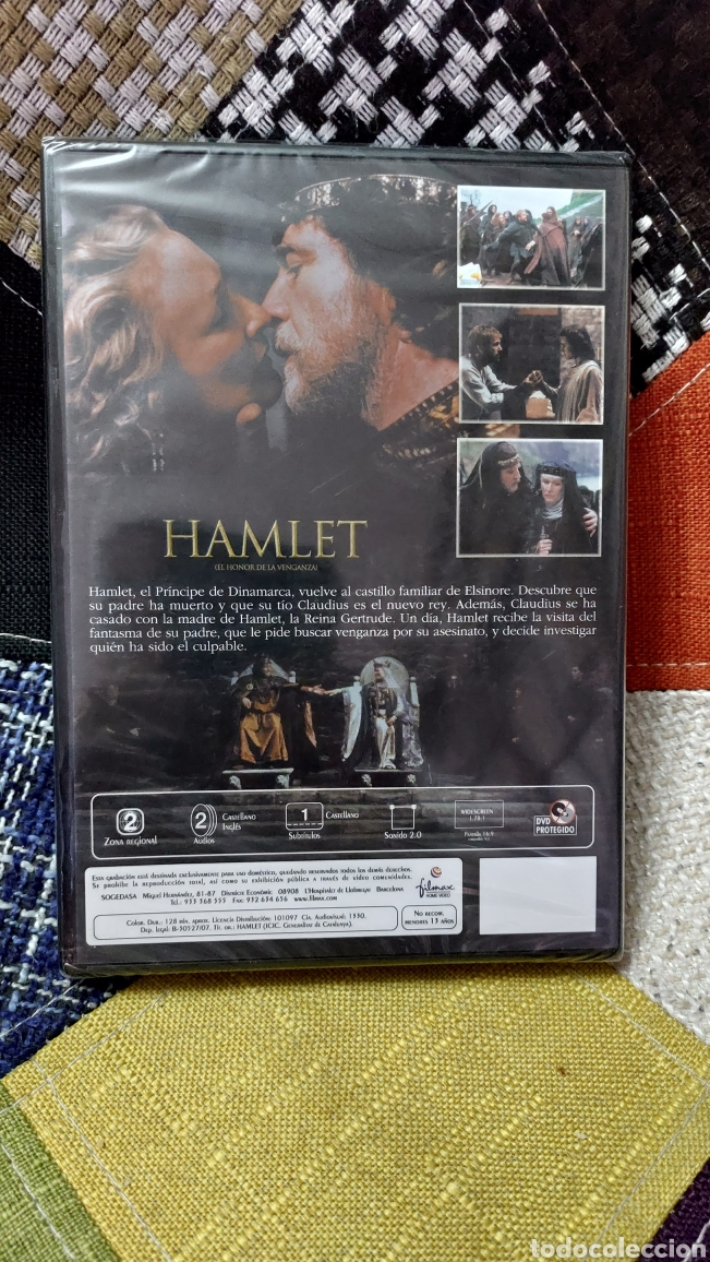 Cine: DVD Hamlet (Precintado) - Foto 2