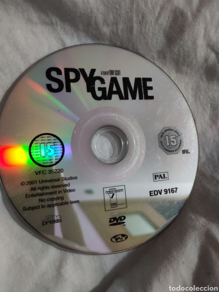 Cine: SD1072 Spy Game SOLO DISCO DVD
