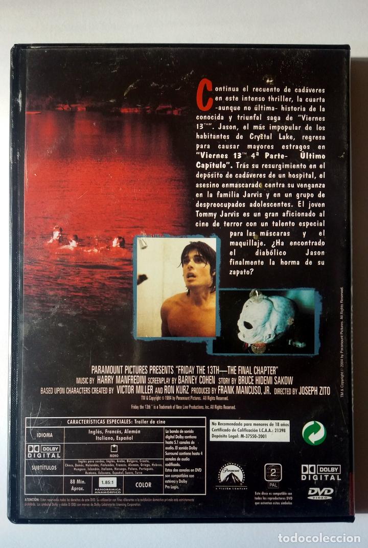 Cine: VIERNES 13 (PARTE 4) DVD - Foto 2