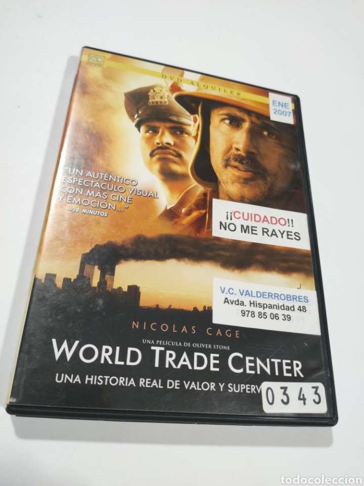 Kino: V135 world TRADE center DVD PROCEDENTE DE VIDEOCLUB ( MUCHO USO )