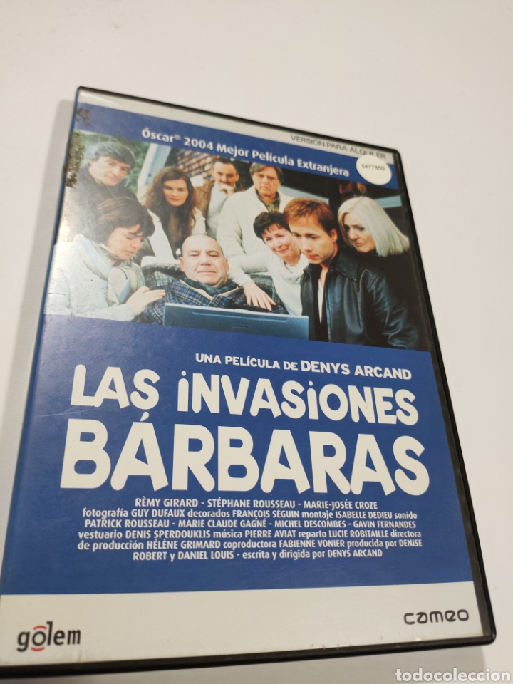 Cine: V135 las invasiones b&aacute;rbaras DVD PROCEDENTE DE VIDEOCLUB ( MUCHO USO )