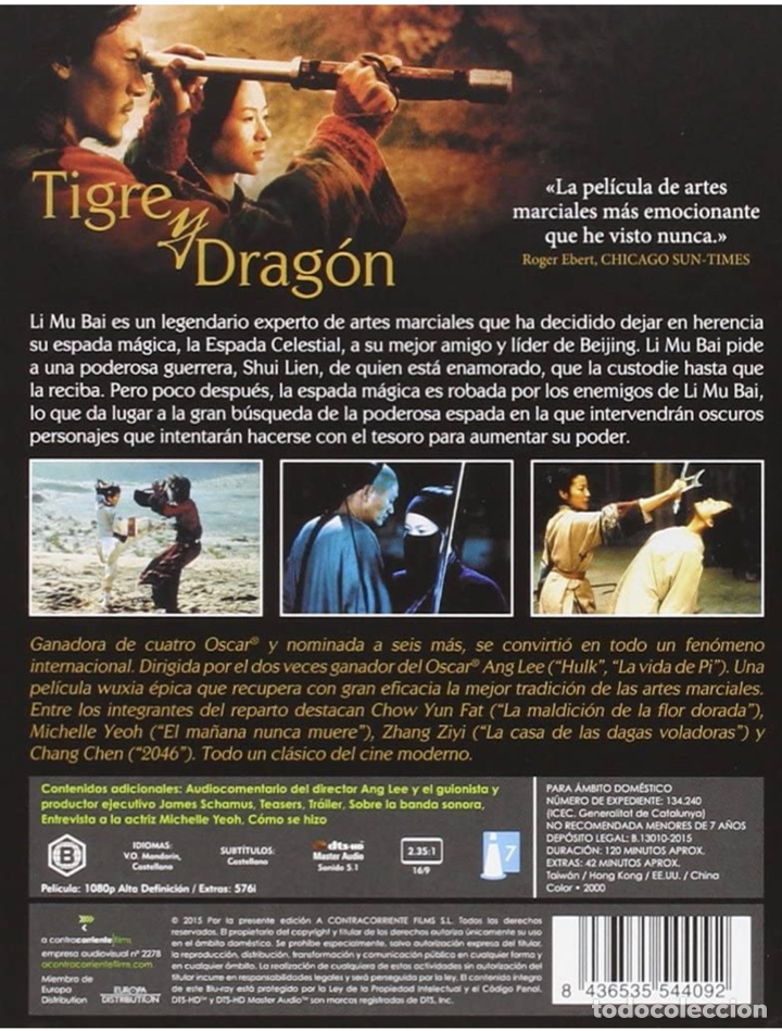 Cine: Tigre y Drag&oacute;n - Foto 2