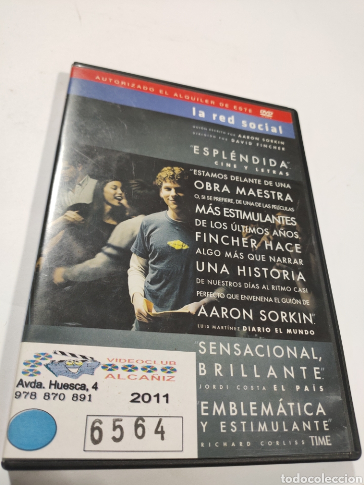 Cinema: V40 la red social DVD PROCEDENTE DE VIDEOCLUB