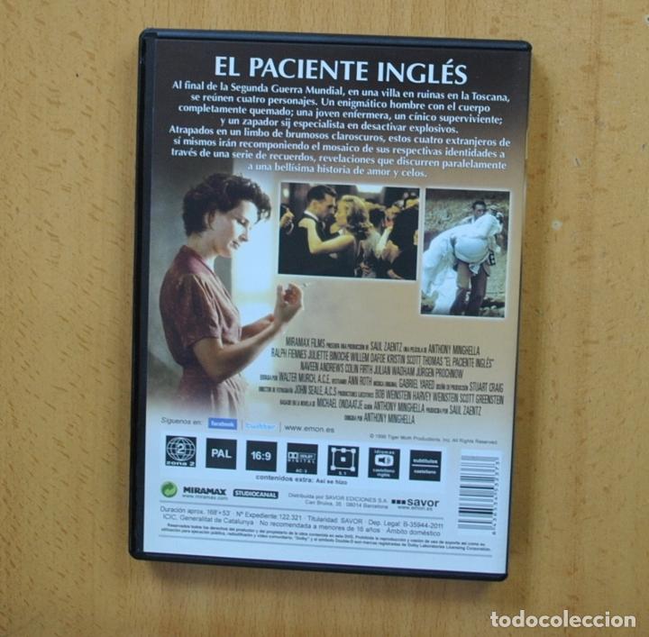 Cine: EL PACIENTE INGLES - DVD - Foto 2