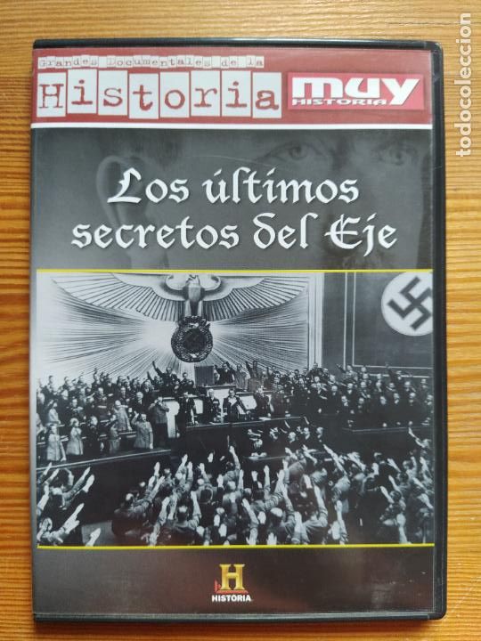 Cinema: DVD LOS ULTIMOS SECRETOS DEL EJE - MUY HISTORIA - CAJA SLIM (6B)