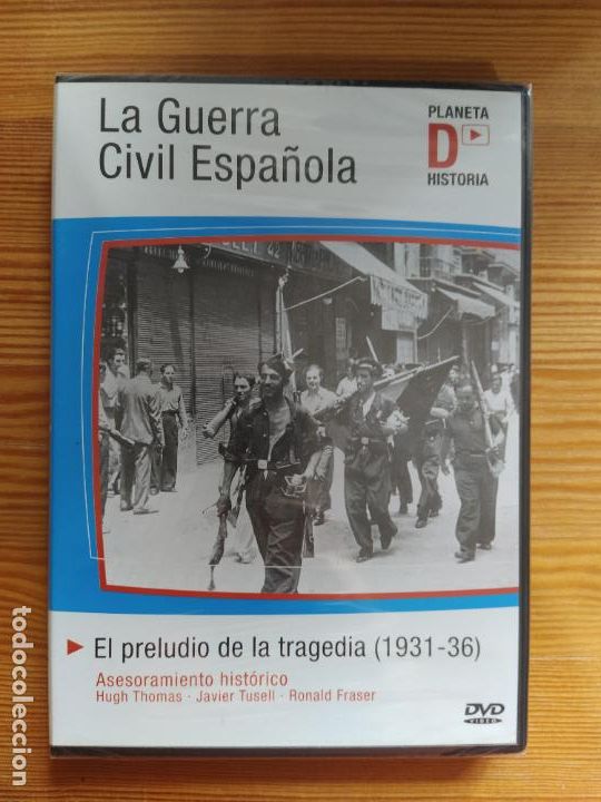 Cinema: DVD LA GUERRA CIVIL ESPA&Ntilde;OLA - EL PRELUDIO DE LA TRAGEDIA (1931-36) - NUEVO, PRECINTADO (6C)