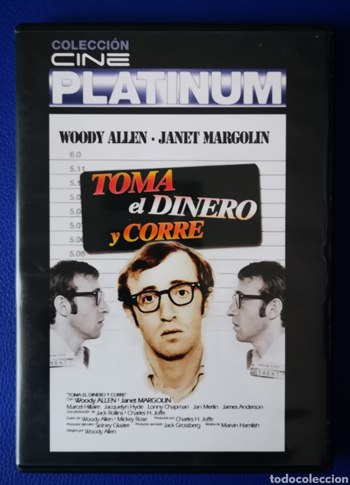 Cinema: TOMA EL DINERO Y CORRE - DVD - WOODY ALLEN