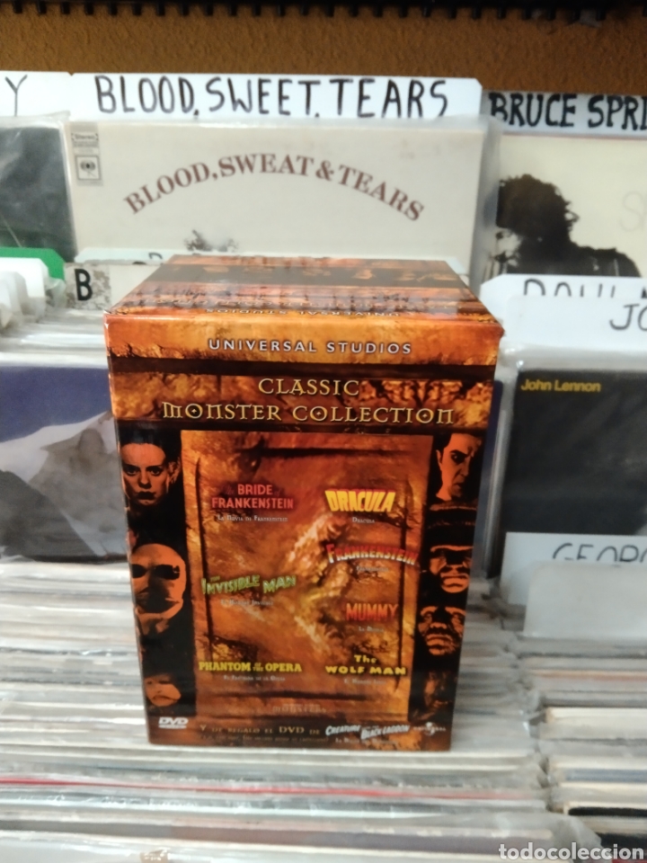 Cine: Universal studios classic monsters collection Dr&aacute;cula Frankenstein etc