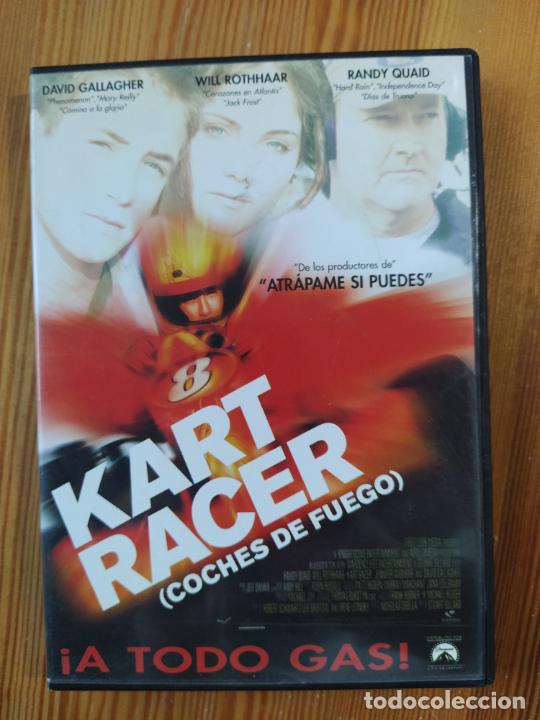 Cinema: DVD KART RACER (COCHES DE FUEGO) - EDICION DE ALQUILER - LEER DESCRIPCION (5H)