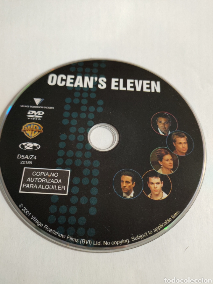 Cine: SD1142 ocean's eleven SOLO DISCO DVD