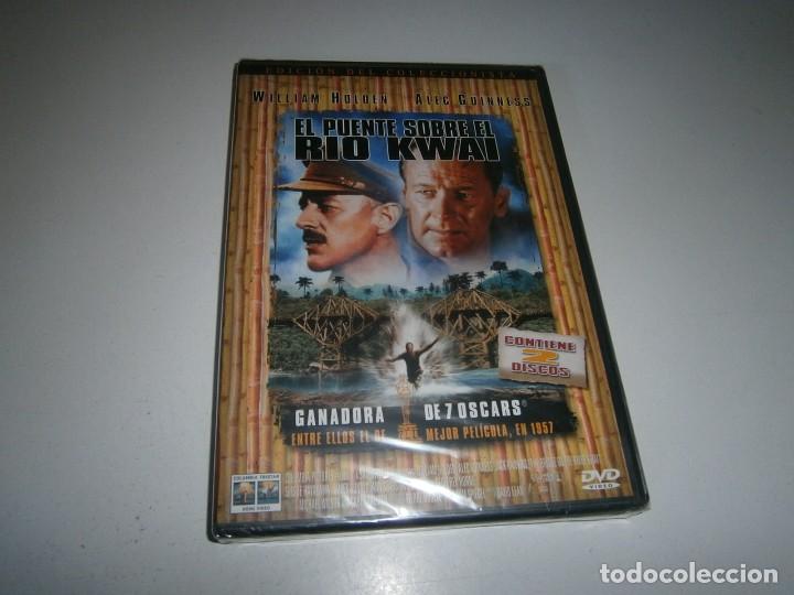Cine: EL PUENTE SOBRE EL RIO KWAI DVD EDICION ESPECIAL 2 DISCOS NUEVO PRECINTAOD WILLIAM HOLDEN