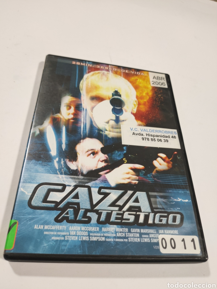 Cinema: V58 caza al testigo DVD PROCEDENTE DE VIDEOCLUB