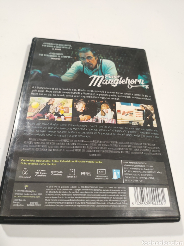 Kino: V65 se&ntilde;or manglehorn DVD PROCEDENTE DE VIDEOCLUB