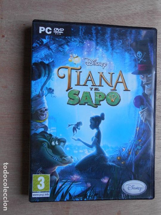 Cine: DVD CINE TIANA Y EL SAPO